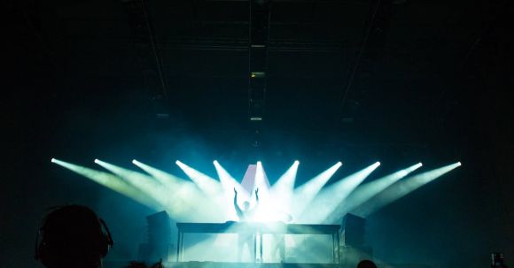 Concert - People Inside Dark Room With Spotlights