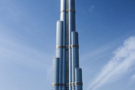 Landmark - Blue and Gray High Rise Building