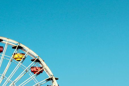 Carnival - White Ferris Wheel